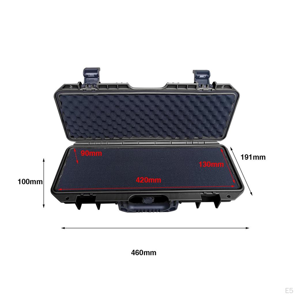 Ремонтный ящик для электрика с ручкой, верстак, гараж, дом, водонепроницаемый, бытовой, автомобильный, багажник, хранение.