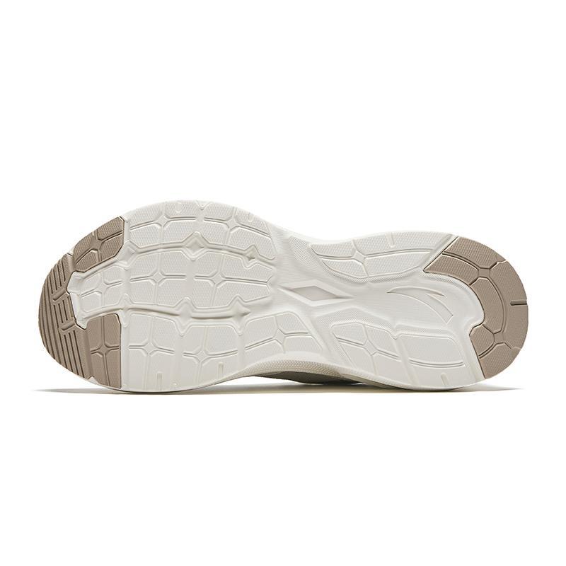 Anta Comfortable Slip Resistant Durable Low Top Casual Running Shoes Men Sneaker White Gray 112448813-11