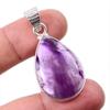 Natural Cacoxenite Gemstone 925 Solid Sterling Silver Jewelry Pendant 1.75" k9D23