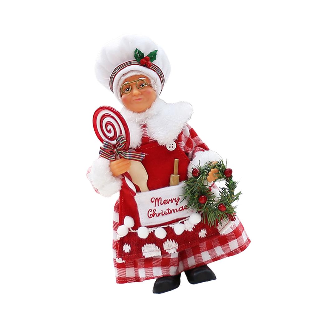 Рождественский повар Санта-Клаус, новинка, фигурка рождественского повара Санта-Клауса, добавит очарования любому украшению комнаты