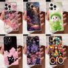 Чехол для iPhone 14 Pro 6.1" Чехол iPhone 14 Pro Max 6.7" Чехол Роскошный Милый Любовь Кролик Забавный Прозрачный Мягкий Силиконовый ТПУ Чехол для Телефона