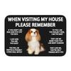 Fun Dog-Themed Entryway DoorMat, Non-slip Carpet, Suitable for Living Room, Bedroom, Bathroom, Holiday Home Decoration
