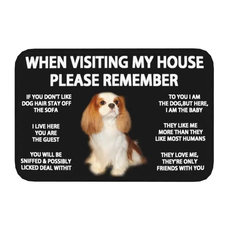 Fun Dog-Themed Entryway DoorMat, Non-slip Carpet, Suitable for Living Room, Bedroom, Bathroom, Holiday Home Decoration