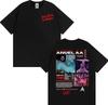 Rapper Anuel AA Rhlm 2 Album 2026 Tour Tshirts Men Women Fashion Hip Hop High Street T Shirt Cotton ONeck Short Sleeve Tshirt