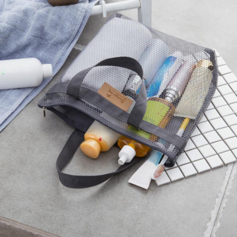 Дорожная пляжная сумка-органайзер для хранения, органайзер для шкафа, одежда, портативная, для улицы, для стирки, для плавания, сетчатая сумка для хранения, дорожная сумка CLE