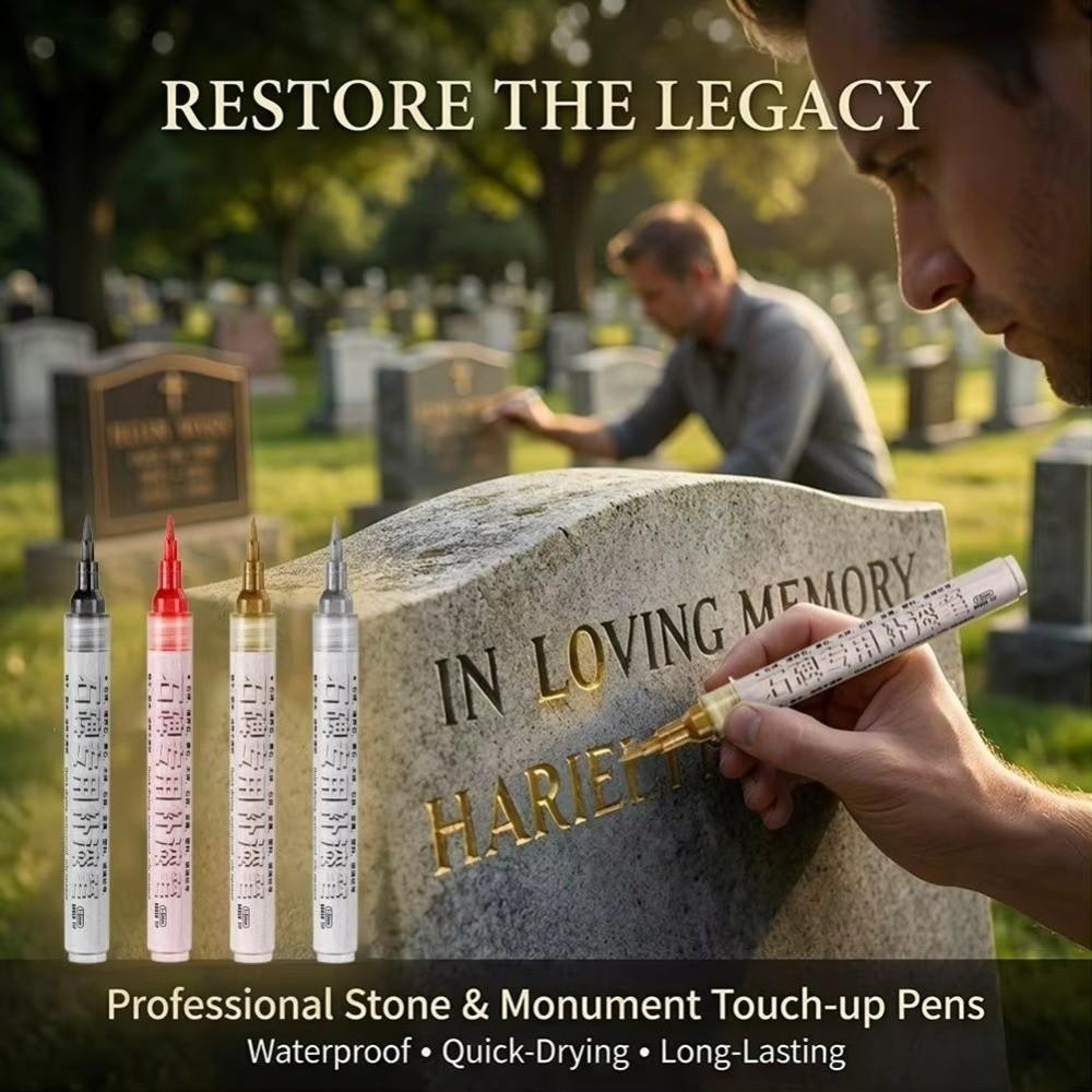 Waterproof Tombstone Marker Ceramic Repair Permanent Paint Marker New Paint Pen