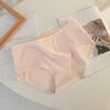 Women's Cotton Underwear Low Waist Full Coverage Panties with Bow Decoration Soft Stretch