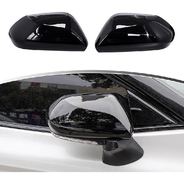 YINGTUU Car Snap-On Door Handle Cover For Toyota Camry 2018 2024 2025 Exterior Accessories Protection Stickers Sport Decals(Carbon Fiber Grain)