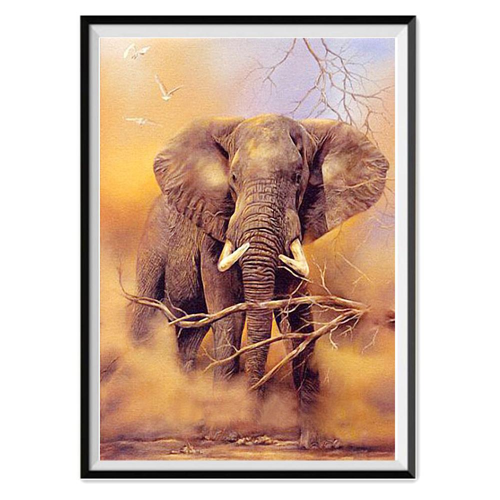 5D алмазная живопись «сделай сам», лесные животные, полный бриллиант, ручная работа, алмазная вышивка, мозаика, украшение для дома, гостиной, подарок