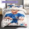 Enzo Fernández Icon Bedding Quilt Set Quilt Cover Pillowcase Home Decoration Birthday Gift (1 * duvet cover + 2 * pillowcase, without core)
