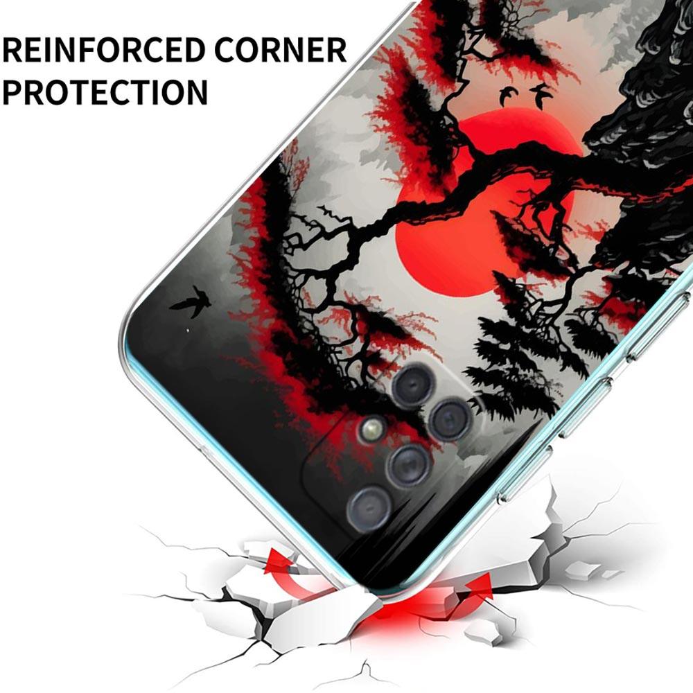 Чехол Для Samsung Galaxy A13 A23 A33 A53 A73 5G A51 A71 A21S A12 A11 A31 A41 A01 A03s A52 A32 A22 Обложка Японский Бусидо Самурай