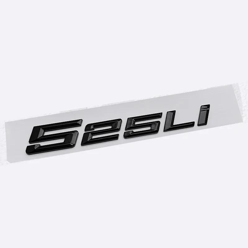 ABS Auto Sticker Letters Decal for BMW 525i 525Li 520d 530i 530Li 530e Logo Embleem Badge