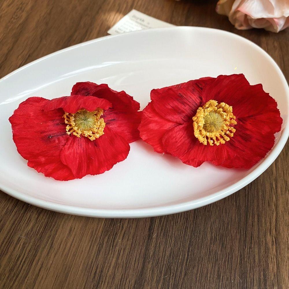 Элегантные серьги-цветы, преувеличенные крупные женские украшения, новые серьги-гвоздики в виде лепестков для женщин/девочек