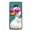 Чехол для телефона для Xiaomi Poco F7 F6 F5 F4 F3 X7 X6 X5 X4 X3 NFC M4 C51 C55 GT 5G Мягкий ТПУ Чехол Capas Смешная Дерущаяся Утка Курица