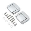 2X Motorcycle Trunk Latches lock Pack Latch  Hinges For ouring Classic Electra Glide Ultra  Razor FLHX FLTR 80-2013