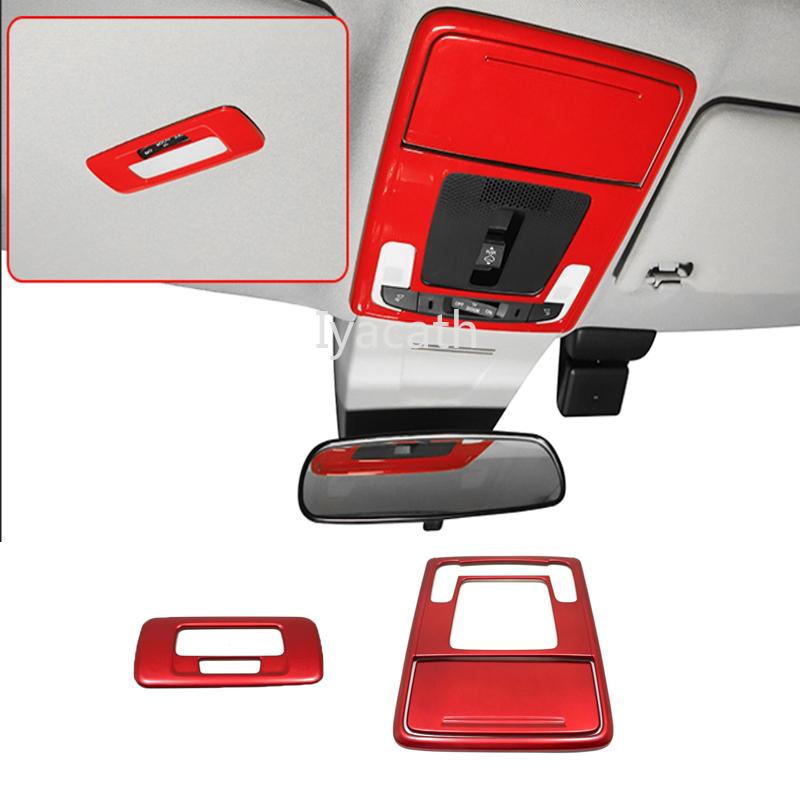 For Honda Civic 11Th Gen   Red Car Interior Accessories Dash Board Trim trument Panel Dashboard Cover Strips Frame
