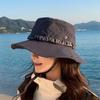 Ethnic style western cowboy hat fisherman hat men's and women's summer sun protection visor hat UV protection mountaineering hat