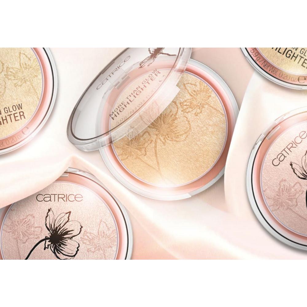 Catrice Пудровый хайлайтер More Than Glow Powder 5,9 г, оттенок 020 Supreme Rose..., 1 шт.