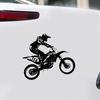 Мотокросс трюки мотоцикл грузовик автомобиль светоотражающие наклейки автомобиля наклейки декор
