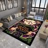 Halloween Night Pumpkin Floor Mat, Non-Slip Door Rug for Living Room Carpet Festive Home Decor for Xmas, Halloween rug