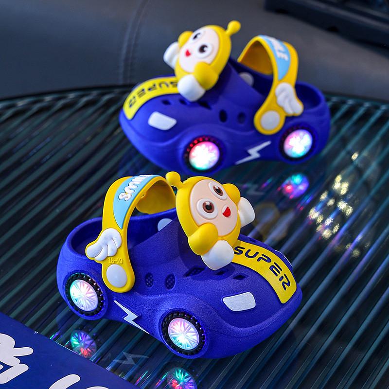 Детские пляжные тапочки Eggy Party Playground из ПВХ, нескользящие, для мальчиков и девочек, летние