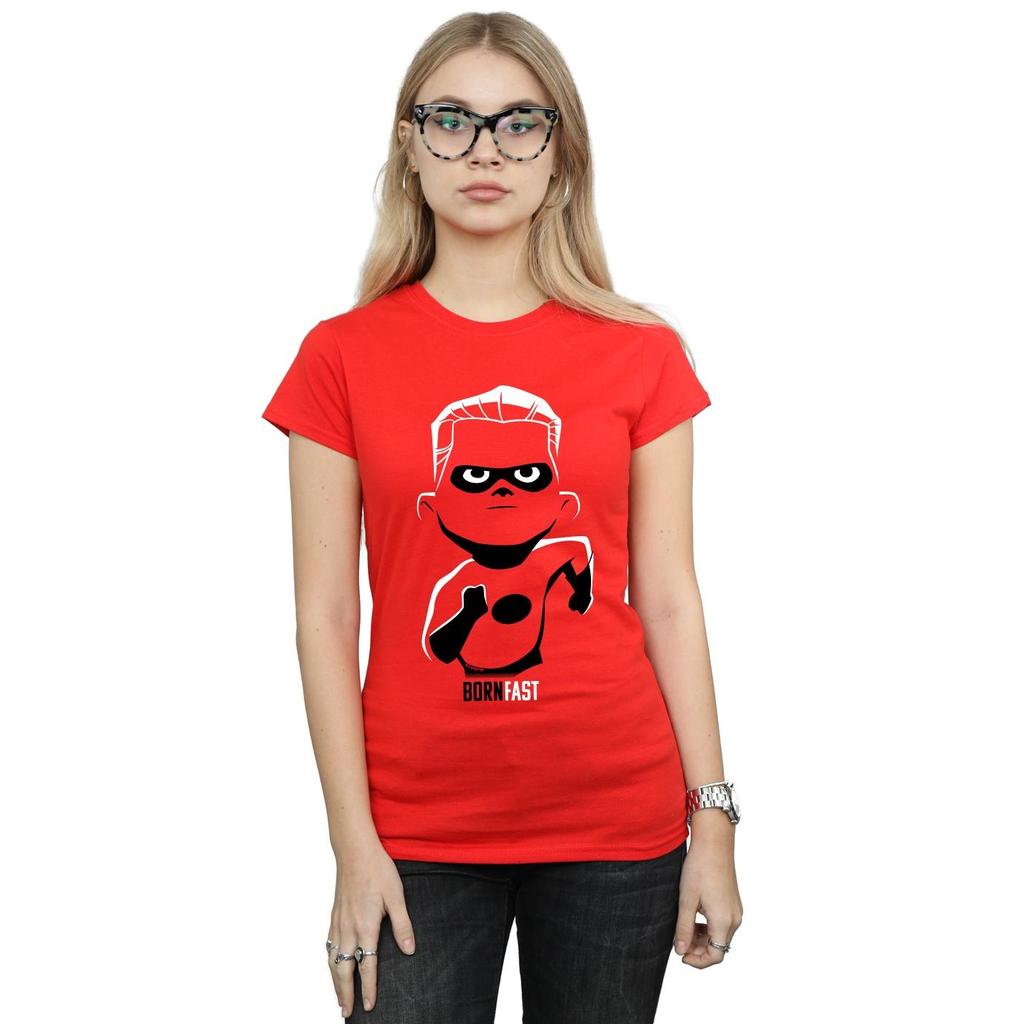 Disney Womens/Ladies Incredibles 2 Incredible Son Cotton T-Shirt