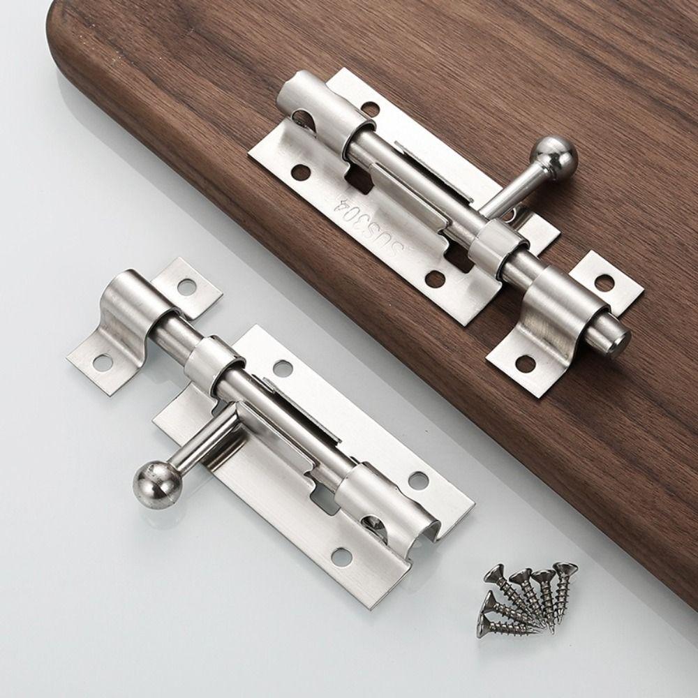 Heavy-duty Door Bolt Latch Stainless Steel Door Latches Useful Door Bolt Lock Shed Gate
