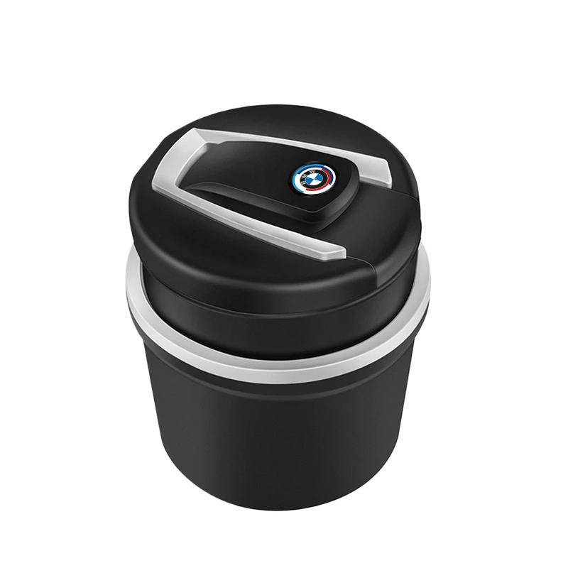 1Pcs Car Ashtrays Portable Auto LED Light Cup Holders Accessories Stickers For BMW G30 G32 G01 G02 G05 G06 G07 G26 G23 G22 F40 GR5