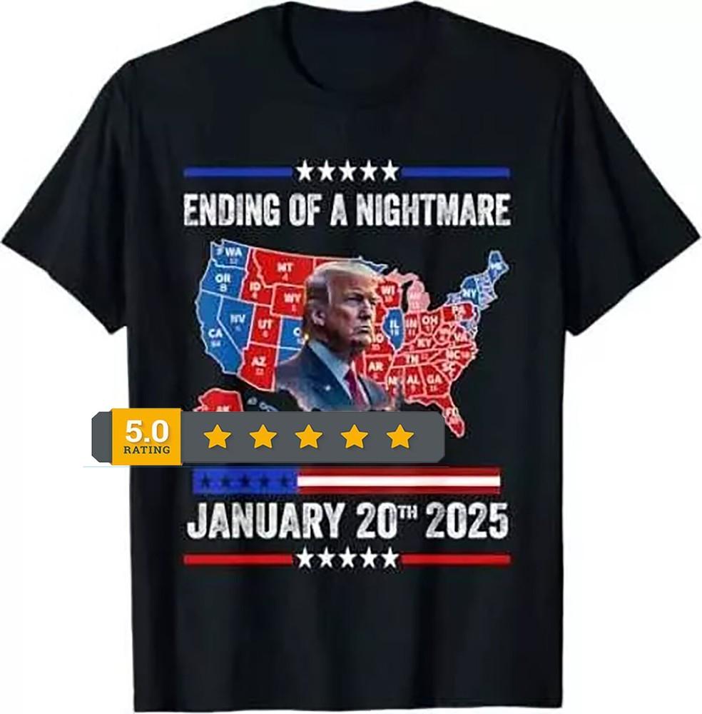 2025/Ending Of A Nightmare January 20th 2025 T-Shirt Unisex T-Shirt
