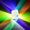 Optical Glass X-cube Dichroic Cube Prism RGB Combiner Splitter Educational Gift