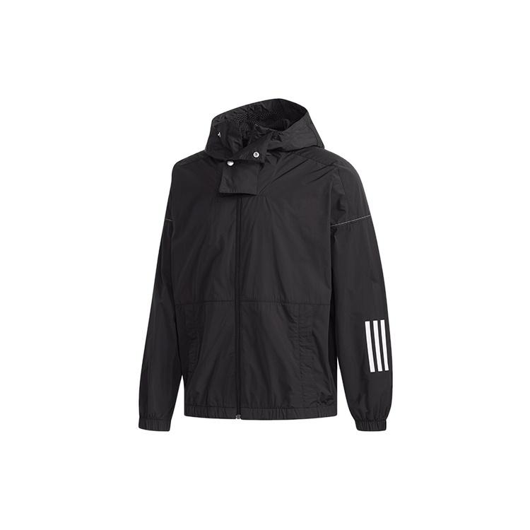 adidas M S2S WV CL JKT Спортивная куртка с капюшоном Черная Мужская ED1931