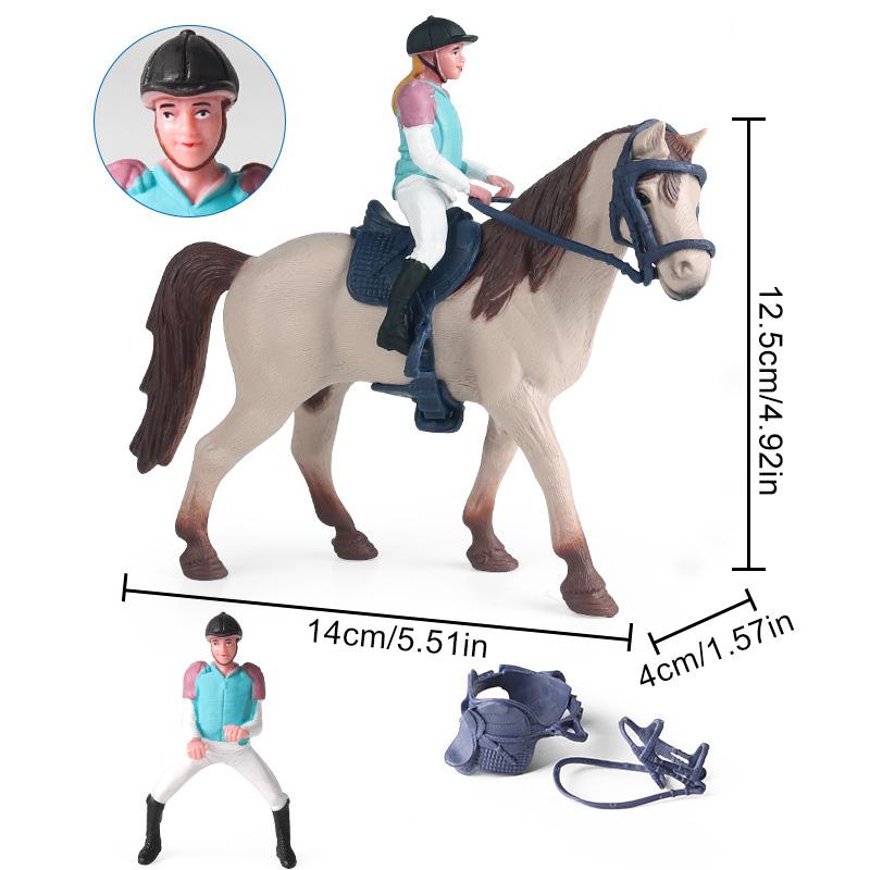 Моделирование животных Лошадь Подарочные поделки Детская игрушка Синтетическая смола Домашнее искусство Украшения