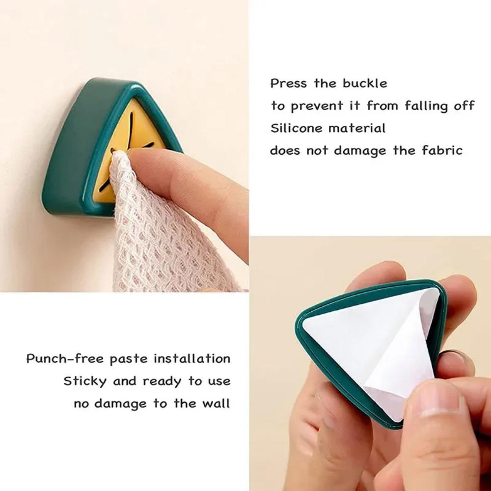 3 шт. держатель для кухонного полотенца крючки для полотенец для посуды без сверления самоклеящаяся настенная вешалка для полотенец для хранения для ванной комнаты душа дома