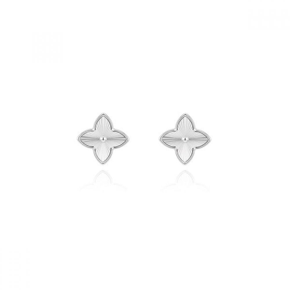 Iceball Dual Shine Cut Earring