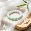 Fresh and Cute Green Cat Paw Bracelet, Gradient Color, Student-friendly, Trendy, Stress-relief Accessory