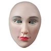 Teen Girl Latex Half-Face Mask, Party Live Stream Mask