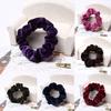 Velvet Cloth Elastic Hair Scrunchie Band Ring Women Girls Ponytail Holder
