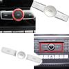 3 Pcs/set For Mercedes Benz  A B CLA GLA  Class W176 W246 C117 X156 Car Volume ON Buttons Cover Stickers