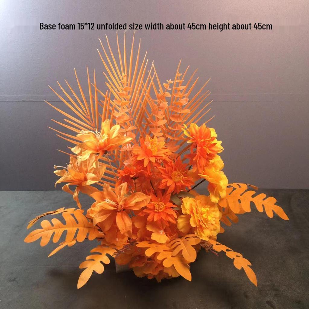 Большой набор для украшения свадебной дорожки и Т-сцены из шелковых цветов