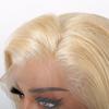HAIRCUBE HD Transparent 613 Blonde Straight Human Hairs Lace Front Wig Short Bob Blonde Human Hair Wigs 13x4 Lace Frontal Wig for Women