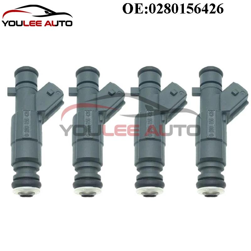 4 шт. 0280156426 Форсунки Топливные Для Great Wall FLORID 1.3L 1.5L 4G15 4G13 Harvard M2 COOLBEAR Saiying Voleex C30 Haval M4