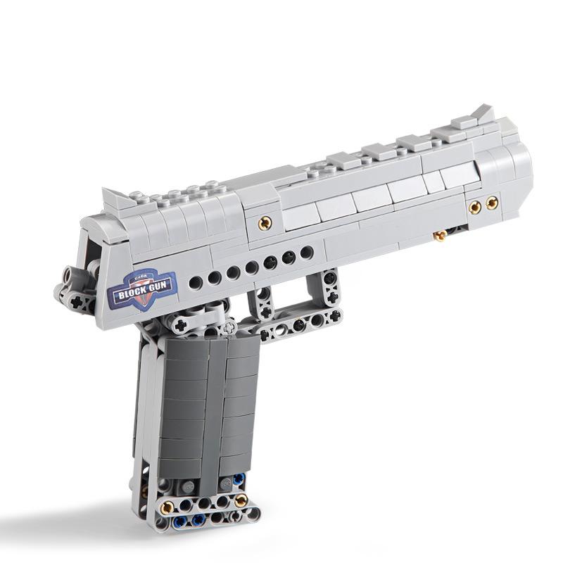 Cada Пистолет Desert Eagle MK23, пистолет-пулемет Узи, военные строительные блоки Ww2 для технической городской полиции, наборы моделей спецназа