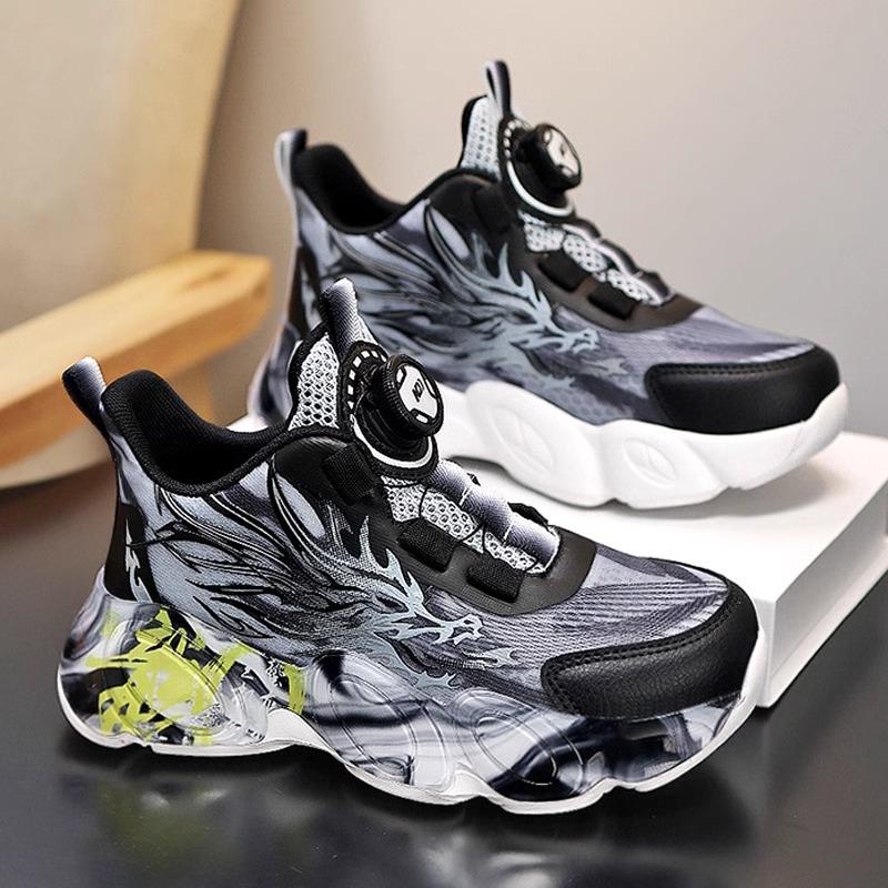 Children's sports shoes for boys2026Spring new boys' basketball shoes, suitable for older children, spring/autumn collection, Jinjiang children's