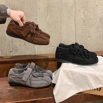 Модная AIYUQI 2025 новая женская обувь Dexter Нескользящие кроссовки женская обувь Большого размера ретро балетки женская обувь