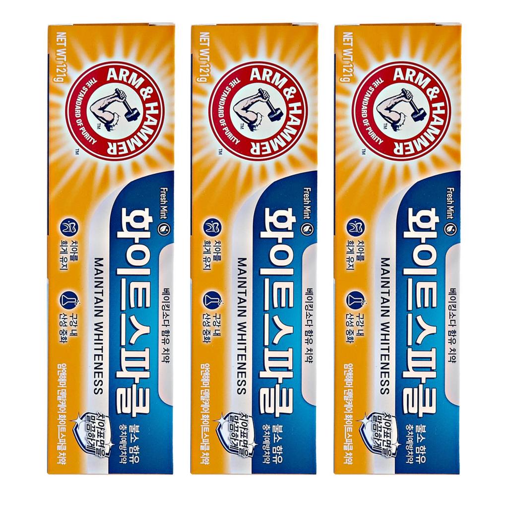 Arm & Hammer Уход за зубами White Sparkle Отбеливающая зубная паста 121г 3 шт.