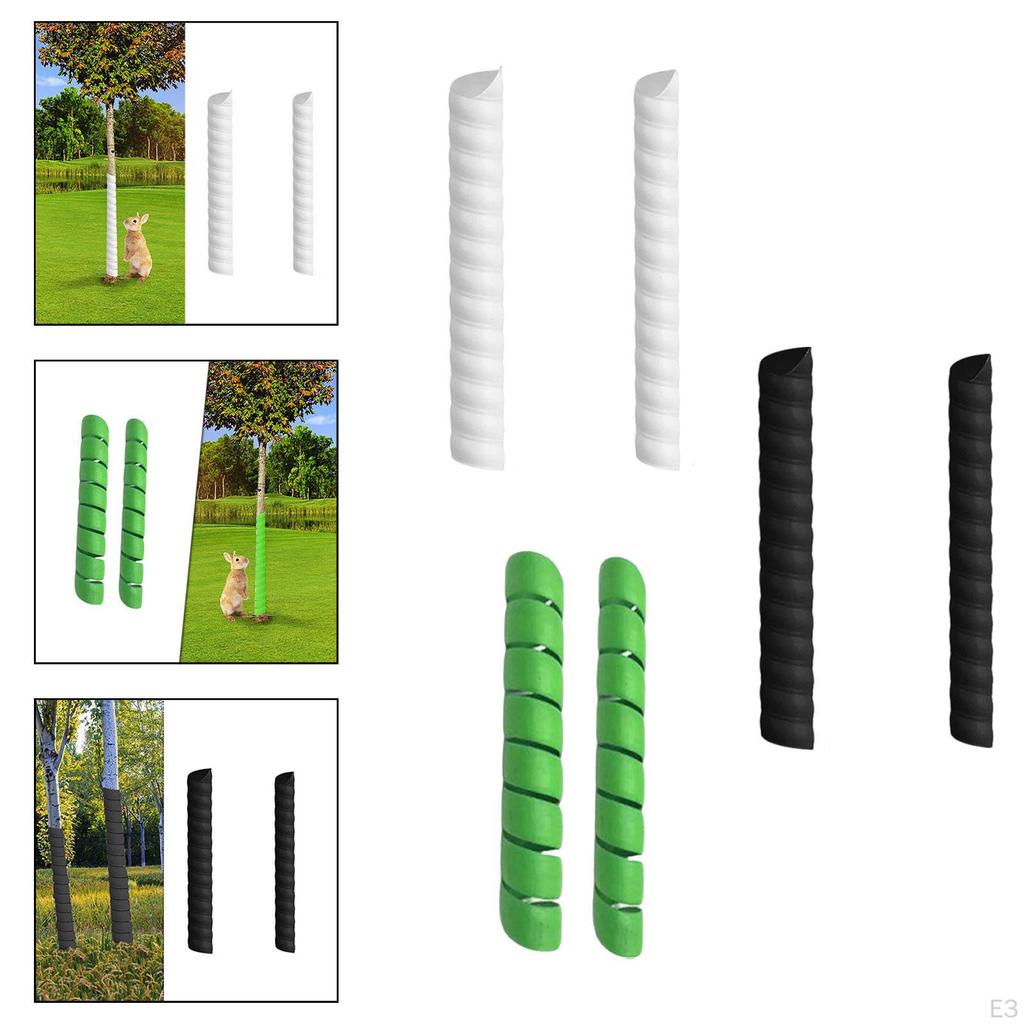 Защитники стволов для защиты молодых деревьев от животных