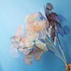 Home Decoration 3-pronged Wedding Shop Decor Fan Leaf Fake Flowers Party Supplies Ginkgo Leaf