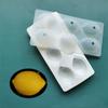3D Lemon Shape Fruit Silicone Mold Brownies Cake Mousse Cake Moulds French Dessert Cake Decorating Tools Pastry Baking Tools