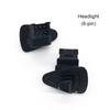 Black Headlight Switch Plastic Turn Signal Switch for Piaggio Motorcycle DIY Installation