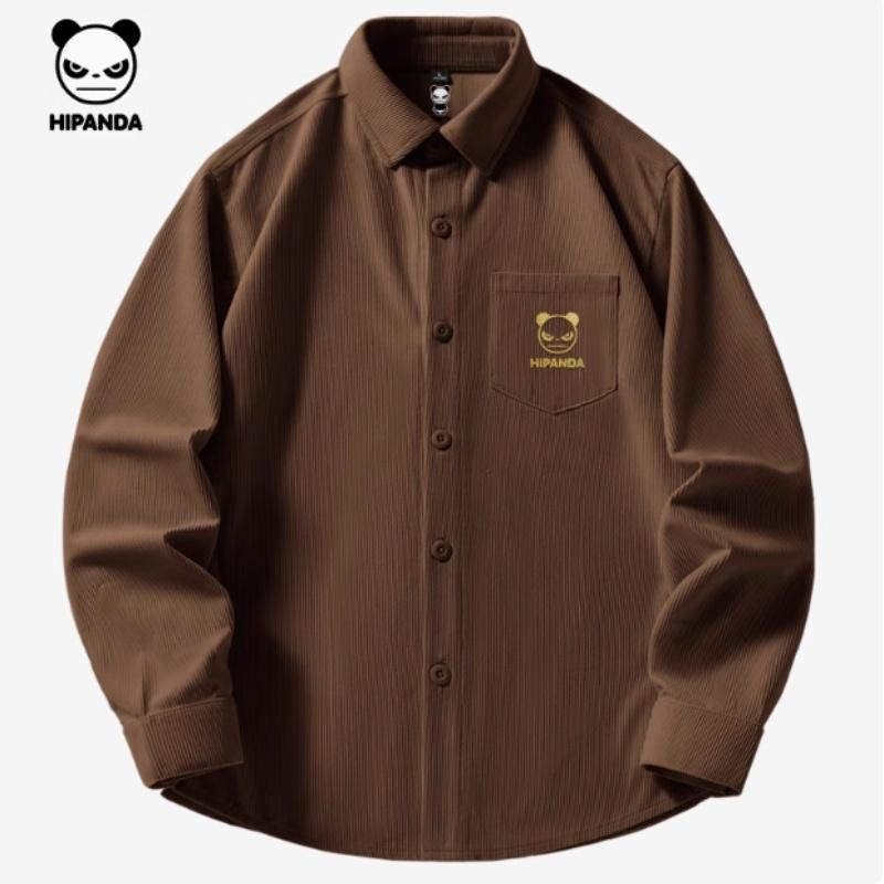 Heavy duty corduroy lapel fine and comfortable shirt for autumn new men's inner wear